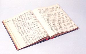 Prince Mahidol's notebook